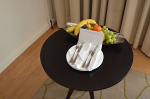 Fruit is placed in every room