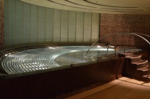 Vitality pool in the spa.